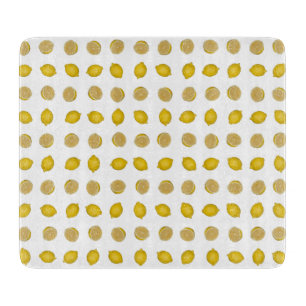 Zitronen-Muster Schneidebrett