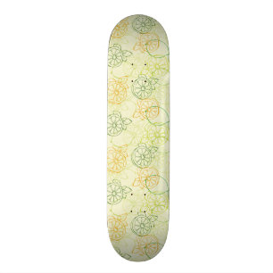 Zitronen-Muster Skateboard