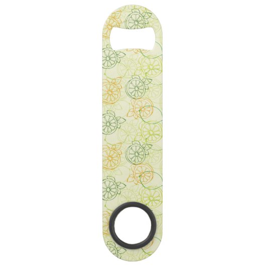 Zitronen-Muster Speedflaschenöffner (Vorderseite)