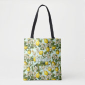 Zitronen Muster Tasche (Vorderseite)