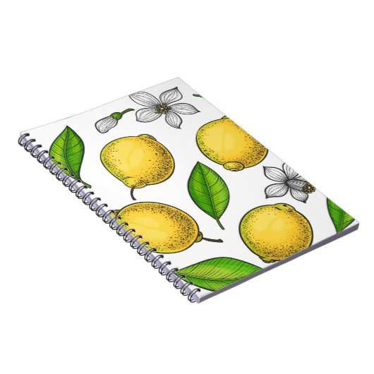 Zitronen Notizblock (Rechte Seite)