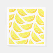 Zitronen - Papier Napkins Serviette (Vorderseite)