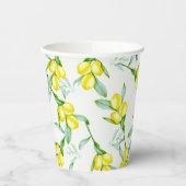 Zitronen Pappbecher (Links)