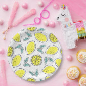 Zitronen Pappteller (Party)