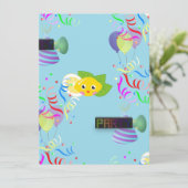 Zitronen-Party Einladung (Stehend Vorderseite)