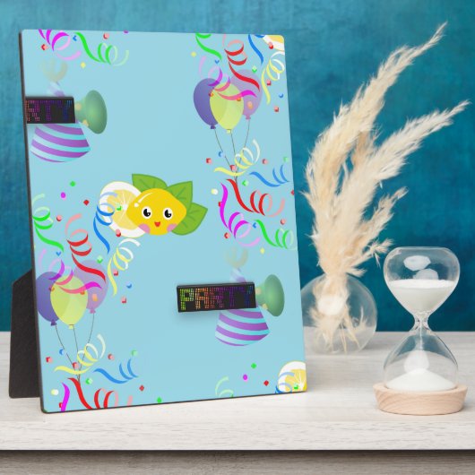 Zitronen-Party Fotoplatte (Seite)