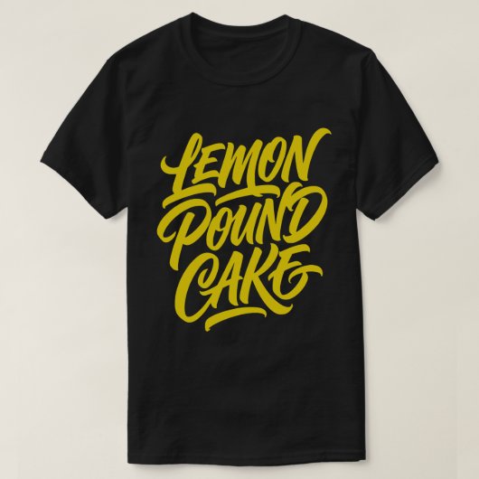 Zitronen-Pfundkuchen T-Shirt (Design vorne)