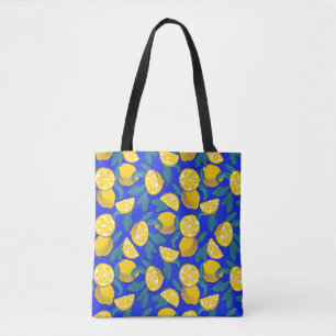 Zitronen Pop Art Tasche