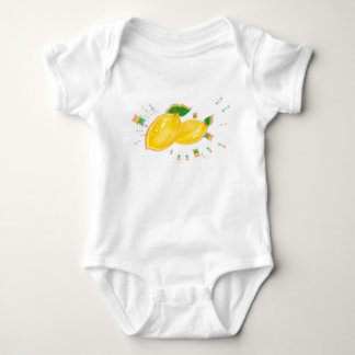 Zitronen-Pop-Baby-Badeanzug Baby Strampler