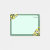 Zitronen Post-it Klebezettel (Vorderseite)