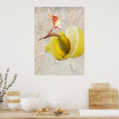 Zitronen Poster (Küche)