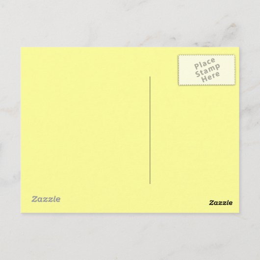 Zitronen Postkarte (Rückseite)