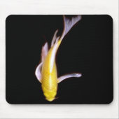 Zitronen-Schmetterling Koi Mousepad (Vorne)