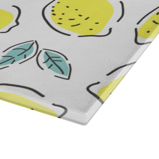 Zitronen Schneidebrett (Ecke)