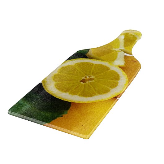Zitronen Schneidebrett (Ecke)