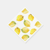 Zitronen Serviette (Ecke)