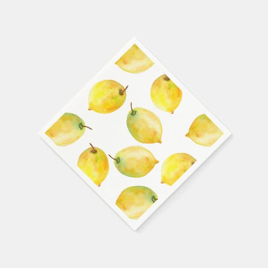 Zitronen Serviette (Ecke)