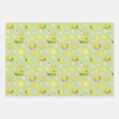 Zitronen-Sommer-Geschenkpapierbögen Geschenkpapier Set (Vorderseite)