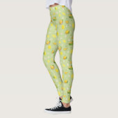 Zitronen-Sommer-Muster-Leggings Leggings (Links)