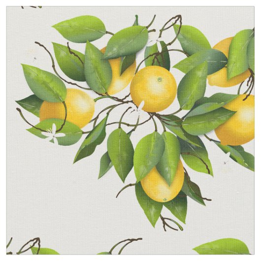 Zitronen Stoff (Nahaufnahme)