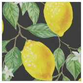 Zitronen-Stoff Stoff (Nahaufnahme)