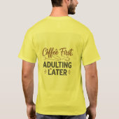 Zitronen T-Shirt (Rückseite)