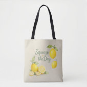 Zitronen-Tasche 'Squeeze the Day' Tasche (Vorderseite)