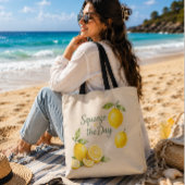 Zitronen-Tasche 'Squeeze the Day' Tasche