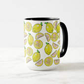 Zitronen Tasse (VorderseiteRechts)