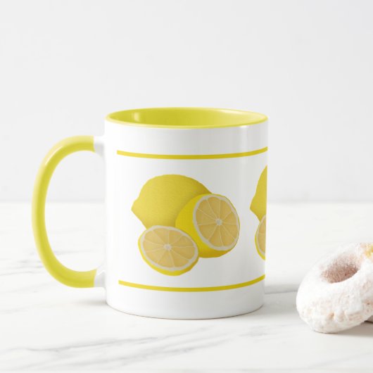 Zitronen Tasse (Mit Donut)
