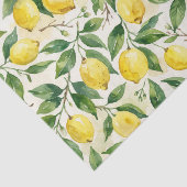 Zitronen-Themen-Tissue-Papier Seidenpapier (Ausschnitt)