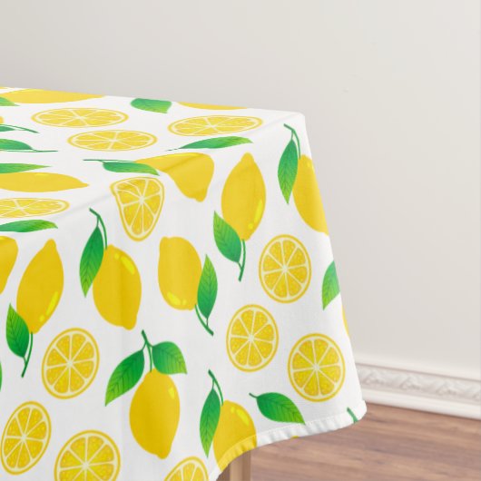 Zitronen Tischdecke (Beispiel)