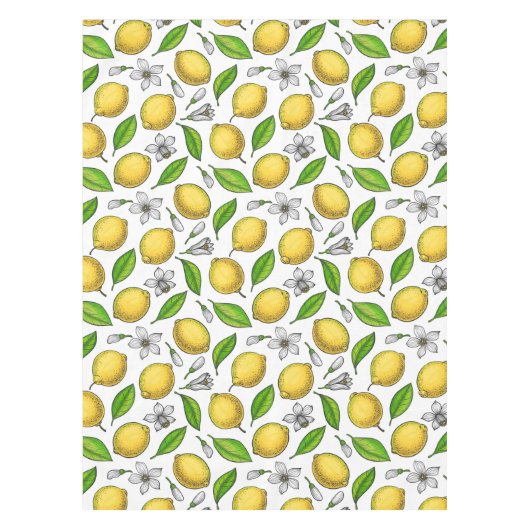 Zitronen Tischdecke (Vorderseite)