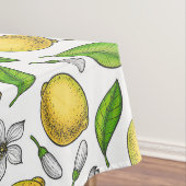 Zitronen Tischdecke (Beispiel)