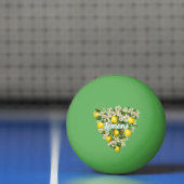 Zitronen Tischtennisball (Netto)