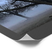 Zitronen- und Baumposter Poster (Ecke)