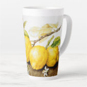 Zitronen und Bienen Milchtasse (Rechte Ecke)