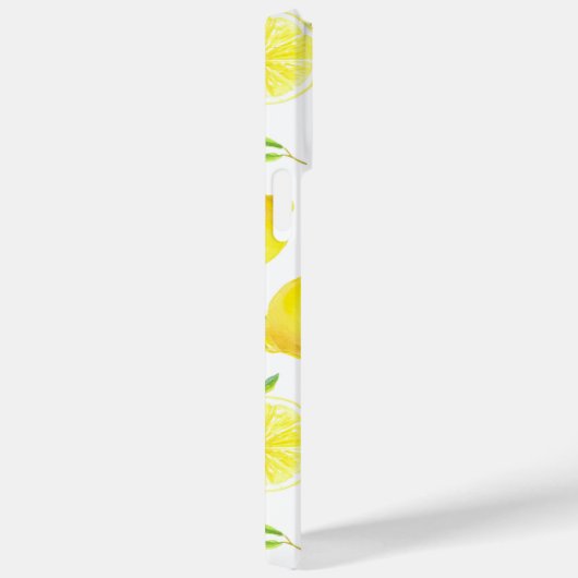 Zitronen und Blätter Case-Mate iPhone Hülle (Rückseite / Rechts)