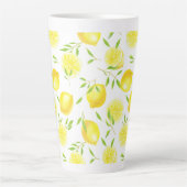 Zitronen und Blätter Milchtasse (Vorderseite)