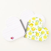 Zitronen und Blätter Notizblock (Innenseite)