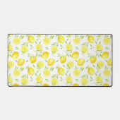 Zitronen und Blätter Schreibtischunterlage (Vorderseite)
