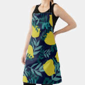 Zitronen und Blätter Schürze (InSitu)