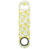 Zitronen und Blätter Speed Flaschenöffner (Rückseite)