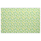 Zitronen und Blätter Stoff (Fat Quarter (45,7 x 55,9 cm))