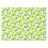 Zitronen und Blätter Tischdecke (Vorderseite (Horizontal))