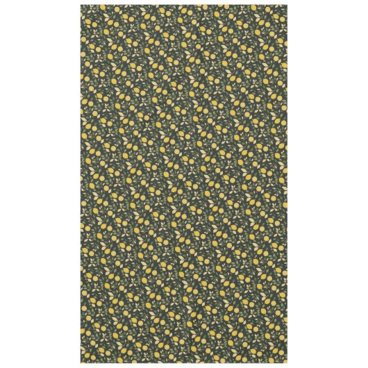 Zitronen und Blätter Tischdecke (Vorderseite)