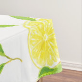 Zitronen und Blätter Tischdecke (Beispiel)