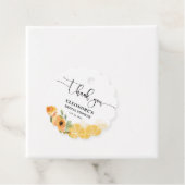 Zitronen und Blume Brautparty Geschenkanhänger (Beispiel)