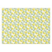 Zitronen und grüne Blätter Tischdecke (Vorderseite (Horizontal))