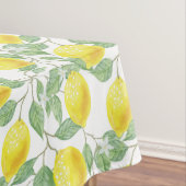 Zitronen und grüne Blätter Tischdecke (Beispiel)